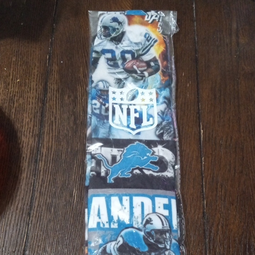 New Homemade NFL Detroit Lions Themed Socks